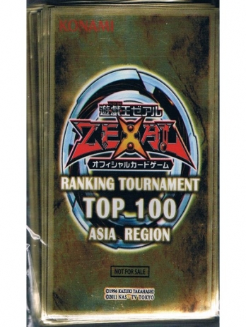 スリーブ遊戯王 海外版 RANKING TOURNAMENT TOP100 ASIA REGION スリーブの通販、販売ならまとめ買い、箱買い