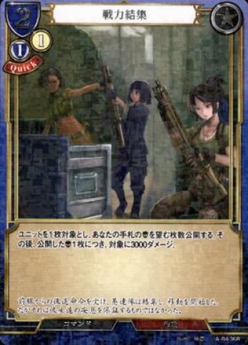 【Rパラレル】戦力結集