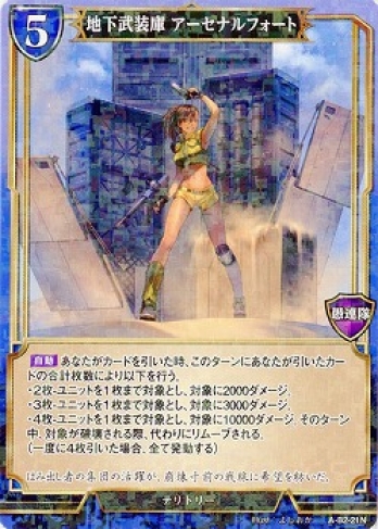 【Nパラレル】地下武装庫 アーセナルフォート