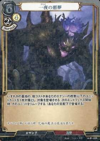 【Rパラレル】一夜の悪夢