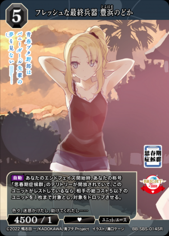 ��SR�ۥե�å���ʺǽ�ʼ�� ˭�ͤΤɤ�