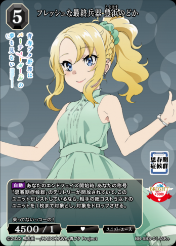 ��SR+�ۥե�å���ʺǽ�ʼ�� ˭�ͤΤɤ�