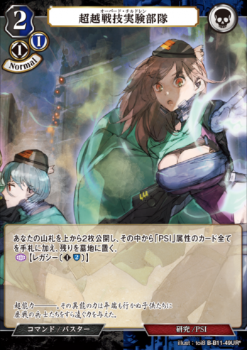 【URパラレル】超越戦技実験部隊