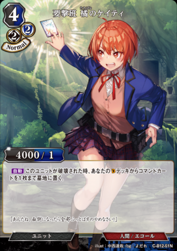 【Nパラレル】要撃班 橘のケイティ