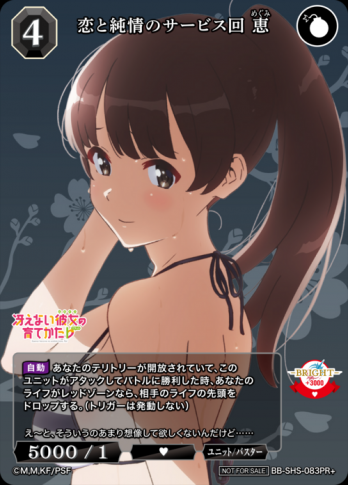 【PR+】恋と純情のサービス回 恵