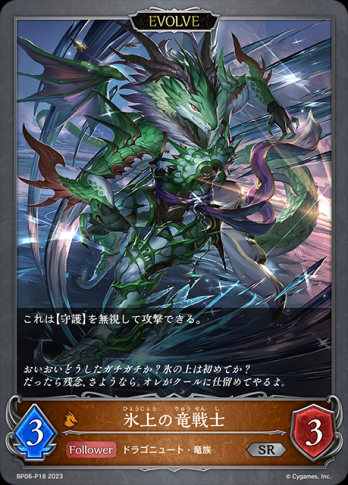 【SRプレミアム】氷上の竜戦士