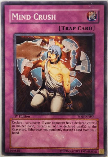 【N】Mind Crush (1st Edition) マインドクラッシュ アジア版
