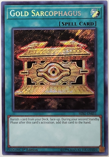 【SE】Gold Sarcophagus (1st Edition) 封印の黄金櫃