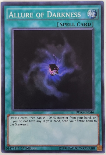 【SR】Allure of Darkness (1st Edition) 闇の誘惑