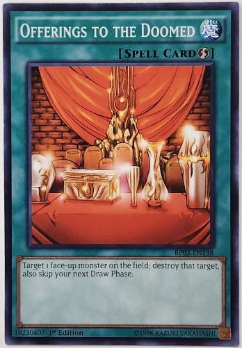 ��N��Offerings to the Doomed (1st Edition) ��Ԥؤζ�ʪ