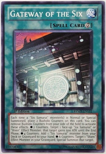 【N】Gateway of the Six (1st Edition) 六武の門
