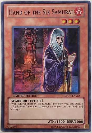 【SR】Hand of the Six Samurai (Limited Edition) 六武衆の露払い