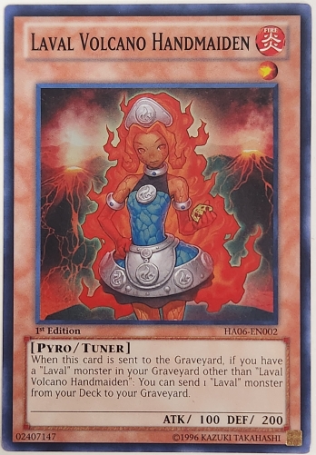 【SR】Laval Volcano Handmaiden (1st Edition) ラヴァル炎火山の侍女
