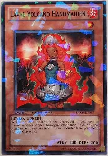 【DT】Laval Volcano Handmaiden (Duel Terminal) ラヴァル炎火山の侍女