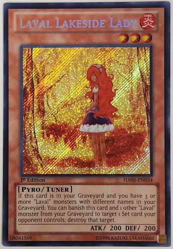 【SE】Laval Lakeside Lady (1st Edition) ラヴァル炎湖畔の淑女