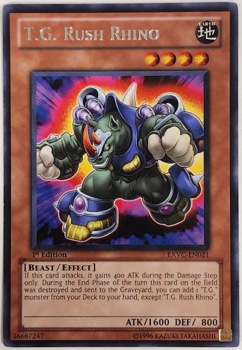 RT.G. RUSH RHINO (1st Edition) TGå塦饤