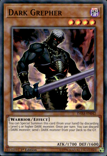 【SR】Dark Grepher (1st Edition) ダーク・グレファー