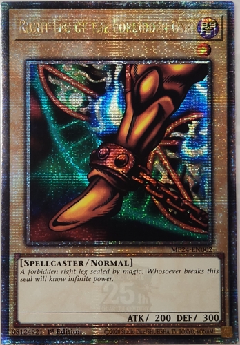 【QCSE】Right Leg of the Forbidden One (1st Edition)