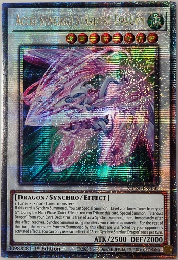 ��QCSE��Accel Synchro Stardust Dragon (1st Edition)