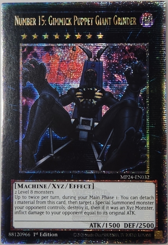 ��QCSE��Number 15: Gimmick Puppet Giant Grinder (1st Edition)