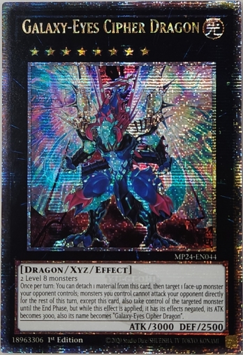 【QCSE】Galaxy-Eyes Cipher Dragon (1st Edition)