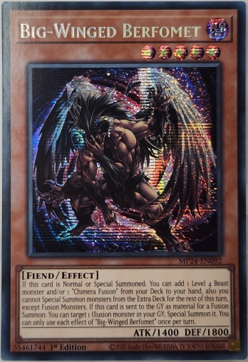 【PSE】Big-Winged Berfomet (1st Edition)