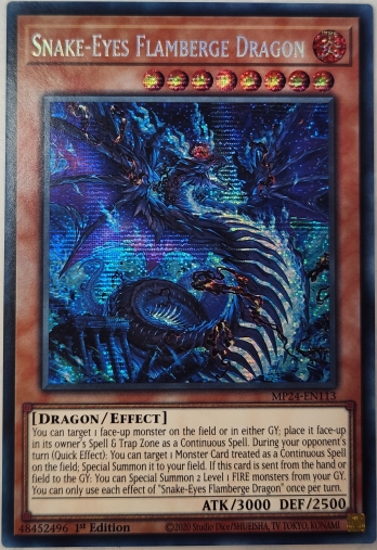 【PSE】Snake-Eyes Flamberge Dragon (1st Edition)