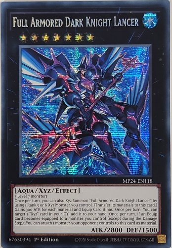 【PSE】Full Armored Dark Knight Lancer (1st Edition)