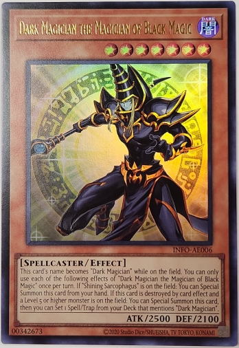【UR】DARK MAGICIAN THE MAGICIAN OF BLACK MAGIC 黒き魔術師−ブラック・マジシャン
