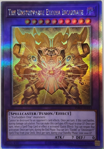 ��HR��The Unstoppable Exodia Incarnate ���ξ������������ǥ���