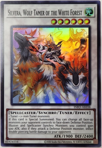 【SR】Silvera, Wolf Tamer of the White Forest 白き森の魔狼シルウィア