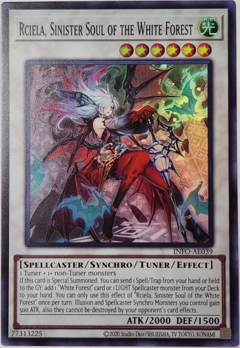 【SR】Rciela, Sinister Soul of the White Forest 白き森の魔性ルシエラ