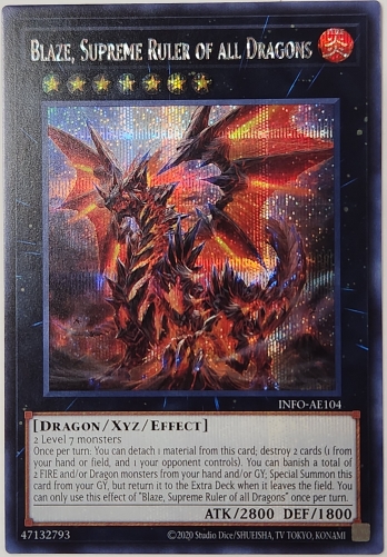 ��SE��Blaze, Supreme Ruler of all Dragons ����ε���֥쥤��