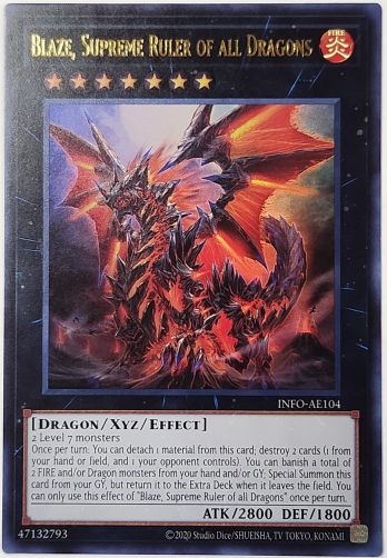 ��UR��Blaze, Supreme Ruler of all Dragons ����ε���֥쥤��