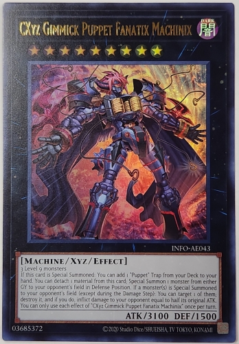 【UR】CXyz Gimmick Puppet Fanatix Machinix CX ギミック・パペット-ファナティクス・マキナ