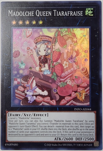 【SR】Madolche Queen Tiarafraise クイーンマドルチェ・ティアラフレース