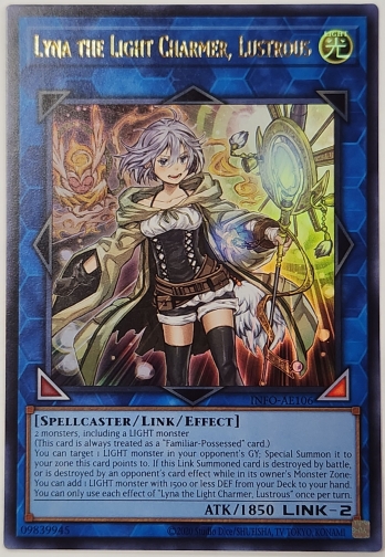 【UR】Lyna the Light Charmer, Lustrous 照耀の光霊使いライナ