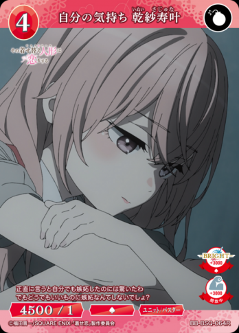 【R】自分の気持ち 乾紗寿叶