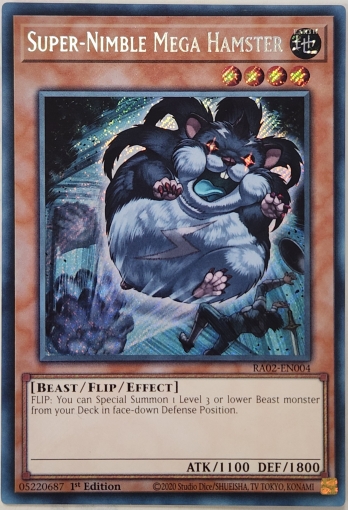 【SE】Super-Nimble Mega Hamster (1st Edition) 素早いビッグハムスター