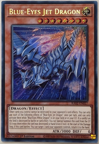 【SE】Blue-Eyes Jet Dragon (1st Edition) ブルーアイズ・ジェット・ドラゴン