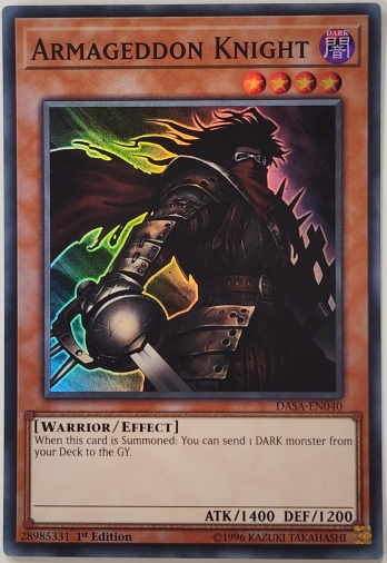SRArmageddon Knight (1st Edition) ε