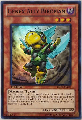 【SR】Genex Ally Birdman (1st Edition) A・ジェネクス・バードマン