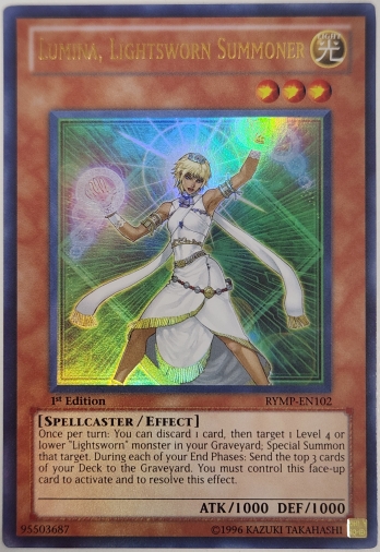 【UR】Lumina, Lightsworn Summoner (1st Edition) ライトロード・サモナー ルミナス