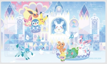 【海外公式】ラバーマット Pokemon in a snowy season 未開封
