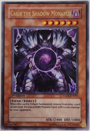 【UR】Caius the Shadow Monarch (1st Edition) 邪帝ガイウス