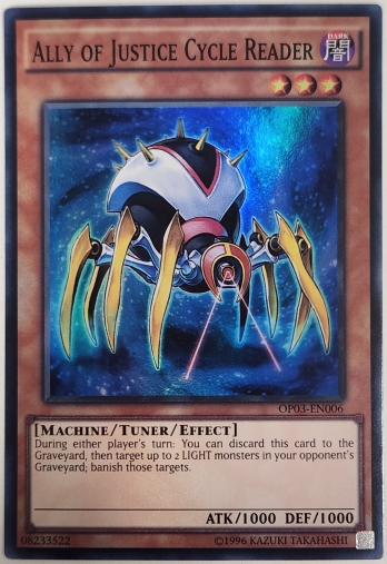 【SR】Ally of Justice Cycle Reader (1st Edition) A・O・J サイクルリーダー