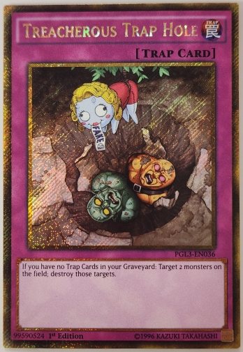 ��GS��Treacherous Trap Hole (1st Edition) ���Ѥ���Ȥ���