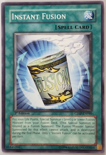 【N】Instant Fusion (1st Edition) 簡易融合