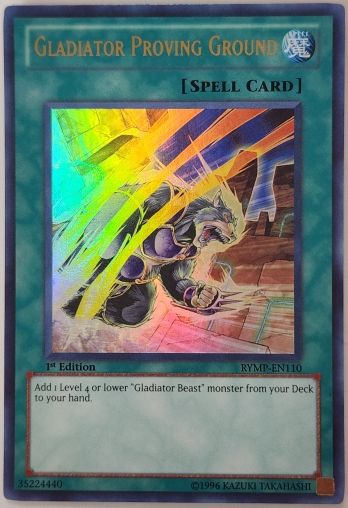 【UR】Gladiator Proving Ground (1st Edition) 剣闘訓練所