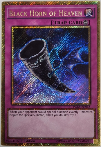 【GS】Black Horn of Heaven (1st Edition) 昇天の黒角笛